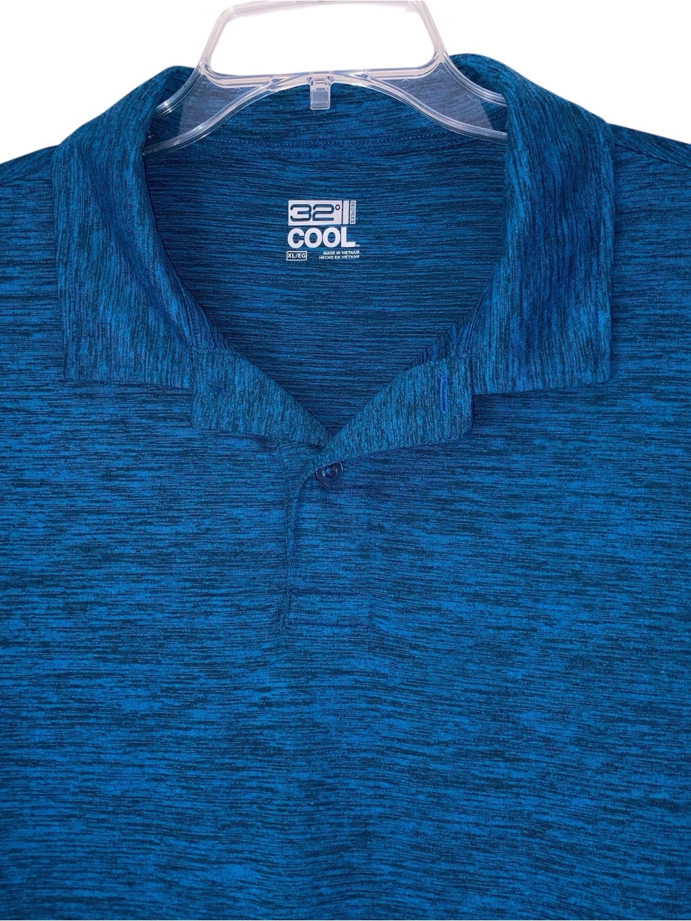 Men's Performance 32 DEGREES COOL Polo Shirt Size XL